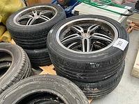 Nokian autoband met alu velg motec (4x) - afbeelding 1 van  9