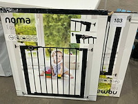 Noma easy fit kinder veiligheidshek/poortje (2x) - afbeelding 2 van  2