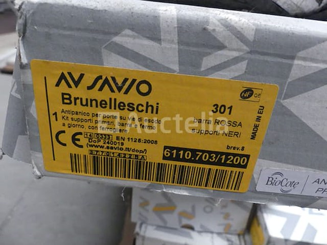 Nooduitgang paniekstang kit - afbeelding 7 van  8