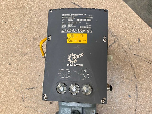 Nord drivesystems sk 92372azd-80lh/4 motorreductie met frequentieregelaar - afbeelding 5 van  8