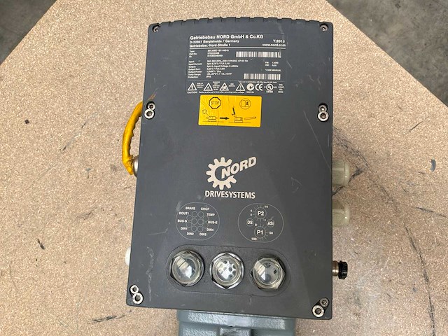 Nord drivesystems sk 92372azd-80lh/4 motorreductie met frequentieregelaar - afbeelding 5 van  8