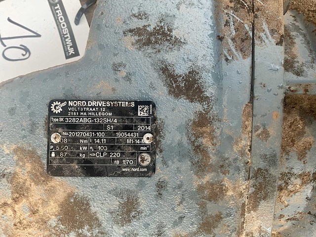 Nord sk132sh/4 elektromotor - afbeelding 5 van  6