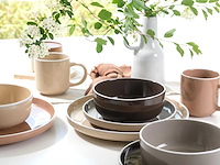 Nordic mocha mos, 16-delig servies, steengoed - afbeelding 3 van  6