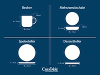 Nordic mocha mos, 16-delig servies, steengoed - afbeelding 5 van  6
