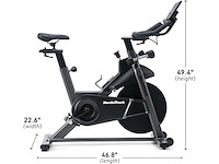 Nordictrack t series 9 gymfiets - afbeelding 5 van  13