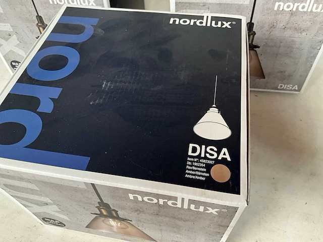 Nordlux disa hanglamp amber (5x) - afbeelding 3 van  5