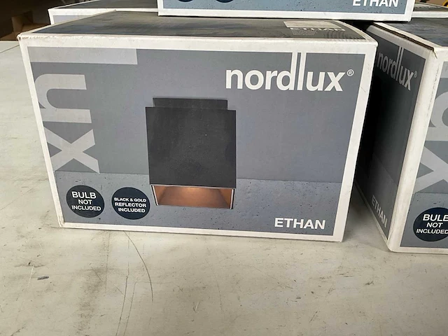 Nordlux ethan plafondspot zwart (5x) - afbeelding 6 van  6