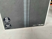 Nordlux vejers sokkel lamp verzinkt staal en glas (2x) - afbeelding 3 van  5