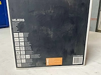 Nordlux vejers sokkel lamp verzinkt staal en glas (2x) - afbeelding 5 van  5