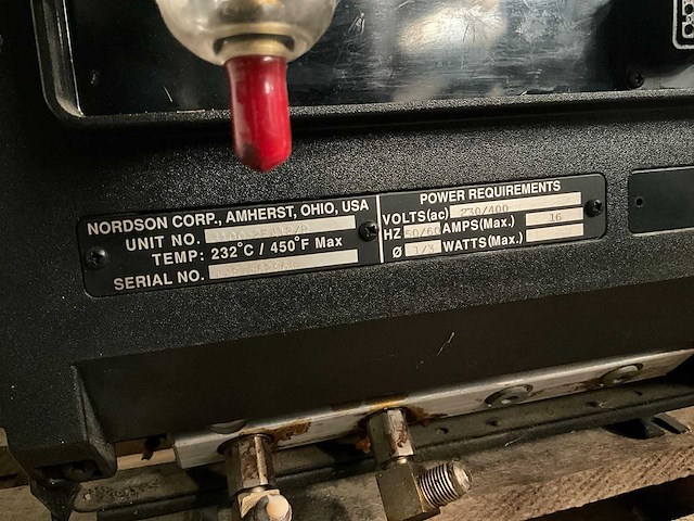 Nordson series 3100 diverse lijmmachine (2x) - afbeelding 6 van  7