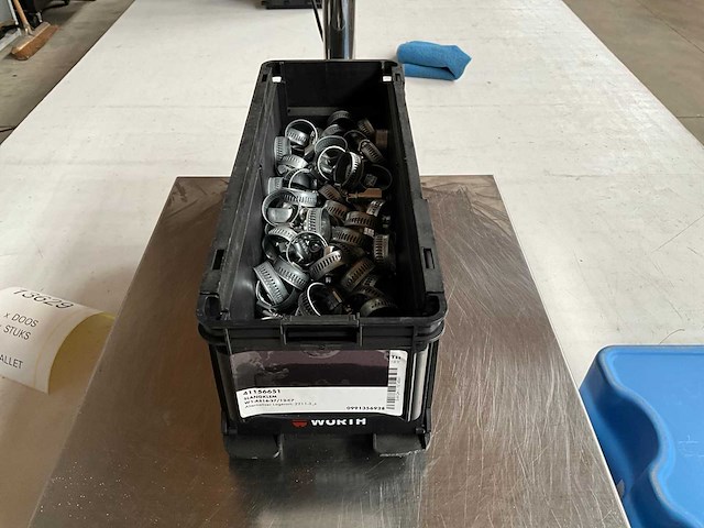 Norma 3.07kg slangklem 16-27 w1 in stapelbare bak - afbeelding 1 van  7