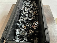 Norma 3.74kg buis en bevestigingsklem b15mm d6mm in stapelbare bak - afbeelding 3 van  8