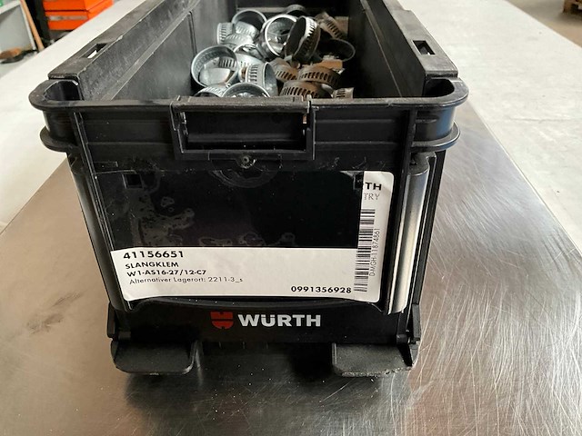 Norma 4.23kg slangklem 16-27 w1 in stapelbare bak - afbeelding 2 van  7