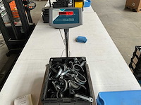 Norma 5.48kg klem met rubber 60 in stapelbare bak - afbeelding 3 van  6