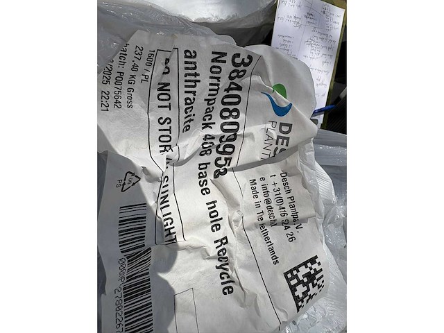 Normpack 408 base hole recycle pot (650x) - afbeelding 3 van  3