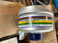 North halfgelaatsmaskers en protection toebehoren (6x) in metalen kar - afbeelding 2 van  18