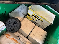 North halfgelaatsmaskers en protection toebehoren (6x) in metalen kar - afbeelding 5 van  18