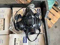 North halfgelaatsmaskers en protection toebehoren (6x) in metalen kar - afbeelding 11 van  18