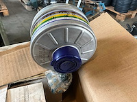 North halfgelaatsmaskers en protection toebehoren (6x) in metalen kar - afbeelding 18 van  18