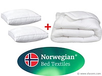 Norwegian set - 2x boxkussen + 1x dekbed 240x200cm