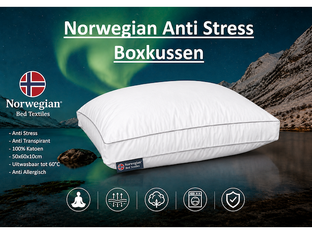Norwegian set - 2x boxkussen + 1x dekbed 240x200cm - afbeelding 3 van  4