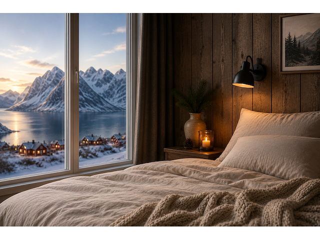 Norwegian set - 2x boxkussen + 1x dekbed 240x200cm - afbeelding 2 van  4