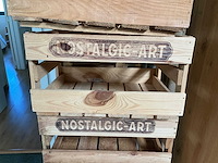 Nostalgic-art diverse houten kratten (32x)