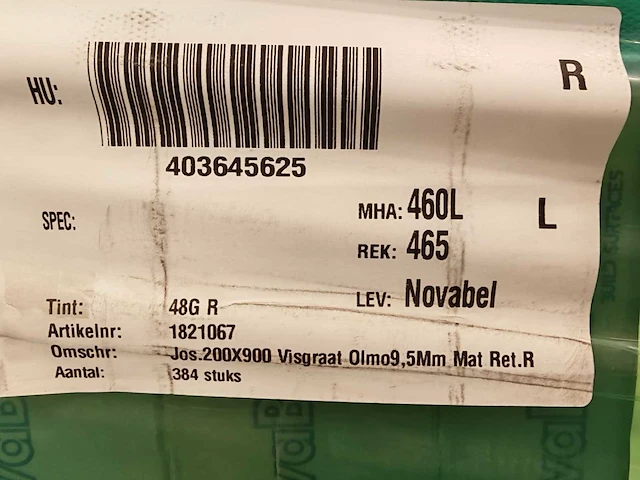 Novabell olmo houtlook mat vloertegel 20x90 cm 25,92 m² - afbeelding 6 van  7