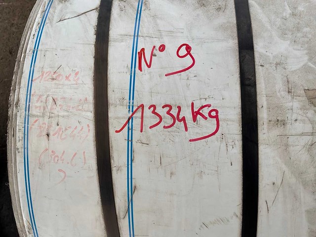Novacel 304l partij rvs plaatstaal op rol (7x) - afbeelding 13 van  15