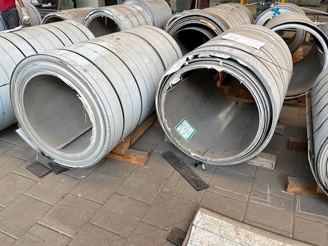 Novacel 316l rvs plaatstaal op rol (2x) - afbeelding 1 van  6