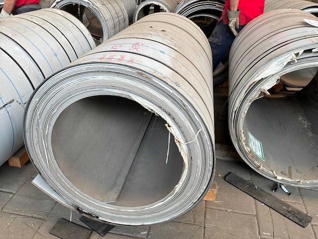 Novacel 316l rvs plaatstaal op rol (2x) - afbeelding 4 van  6