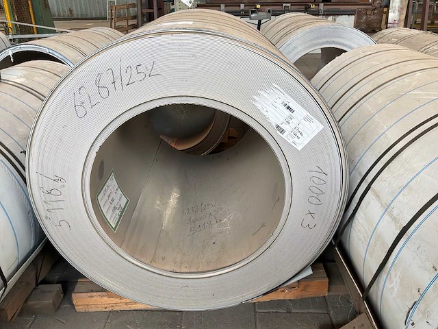 Novacel 316l rvs plaatstaal op rol - afbeelding 3 van  6