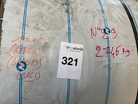 Novacel 316l rvs plaatstaal op rol - afbeelding 3 van  3