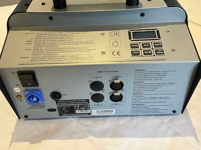 Novacorp mars 1800dx rookmachine - afbeelding 3 van  4