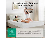 Novilla 7-zone schuimmatras 90x190 cm, 12 cm, ademend afneembaar bekleding wasbaar op 60° - oeko-tex & certipur-us gecertificeerd - afbeelding 6 van  6