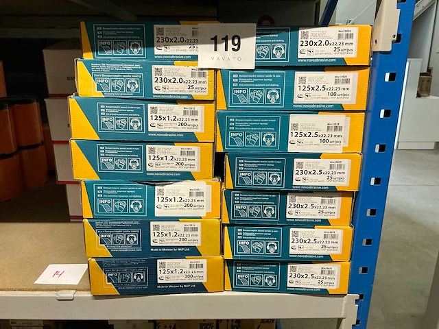 Novo abrasive diverse slijpschijven (1375x) - afbeelding 1 van  5