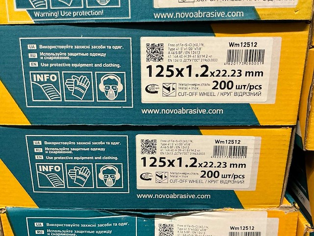 Novo abrasive diverse slijpschijven (1375x) - afbeelding 2 van  5