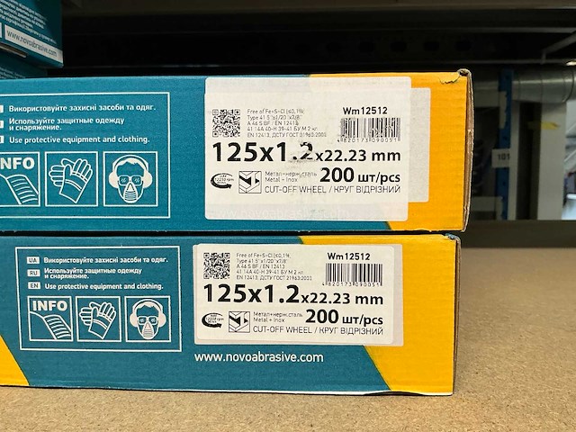 Novo abrasive diverse slijpschijven (800x) - afbeelding 2 van  4