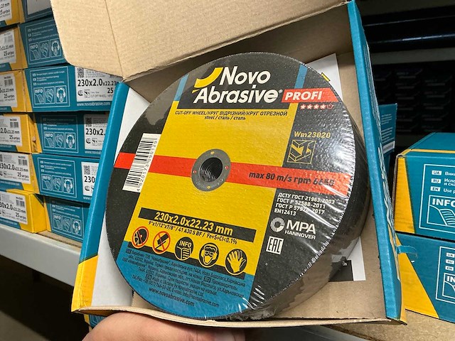 Novo abrasive diverse slijpschijven (800x) - afbeelding 3 van  4