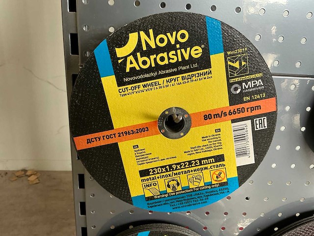 Novo abrasive partij slijpschijven - afbeelding 4 van  16