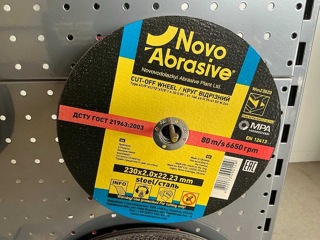 Novo abrasive partij slijpschijven - afbeelding 5 van  16