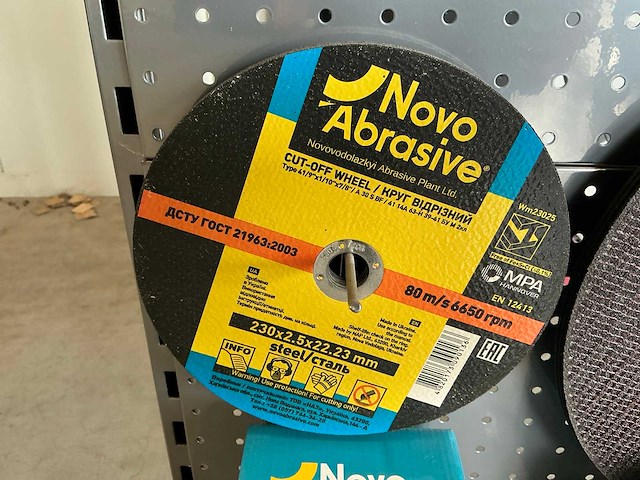 Novo abrasive partij slijpschijven - afbeelding 6 van  16