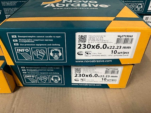 Novo abrasive profi slijpschijf (210x) - afbeelding 2 van  3
