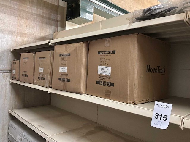 Novotools grote partij ronde stalen borstels - afbeelding 3 van  6