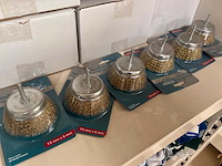Novotools grote partij ronde stalen borstels - afbeelding 2 van  7