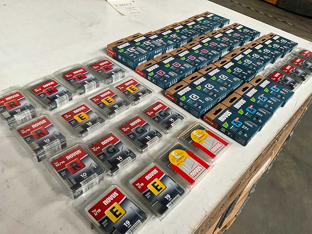 Novus mix kavel nieten voor tacker - afbeelding 8 van  8