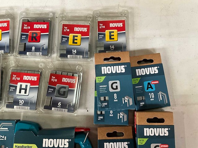 Novus mix kavel nieten voor tackers - afbeelding 5 van  6