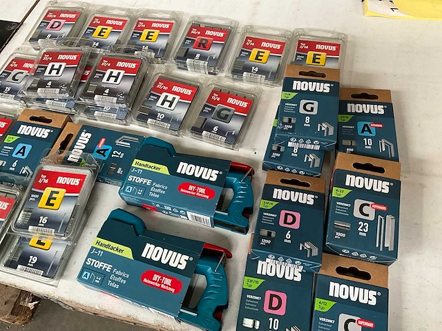 Novus mix kavel nieten voor tackers - afbeelding 6 van  6