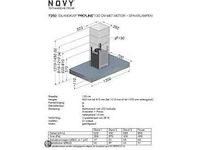 Novy - 7251 proline - afzuigkap - afbeelding 2 van  2