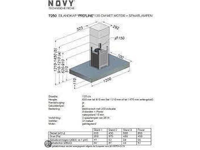 Novy 7250 proline - afbeelding 2 van  2
